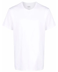 T-shirt à col rond blanc Karl Lagerfeld