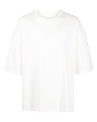 T-shirt à col rond blanc Le 17 Septembre
