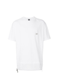 T-shirt à col rond blanc Les Hommes Urban
