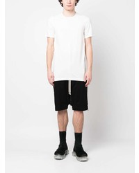 T-shirt à col rond blanc Rick Owens DRKSHDW