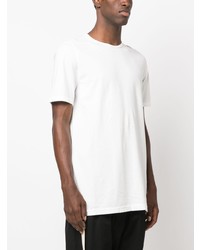 T-shirt à col rond blanc Rick Owens DRKSHDW