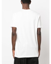 T-shirt à col rond blanc Rick Owens DRKSHDW