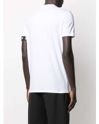 T-shirt à col rond blanc DSQUARED2