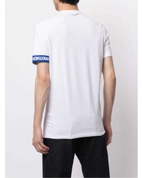 T-shirt à col rond blanc DSQUARED2