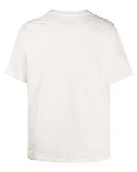 T-shirt à col rond blanc Le 17 Septembre