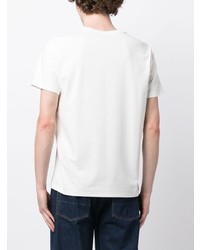 T-shirt à col rond blanc Ports V