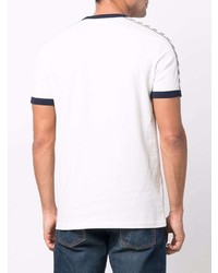 T-shirt à col rond blanc Fred Perry