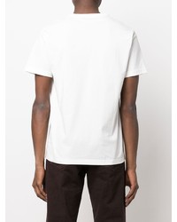 T-shirt à col rond blanc Fred Perry