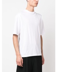 T-shirt à col rond blanc Low Brand