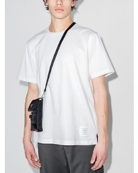 T-shirt à col rond blanc Thom Browne