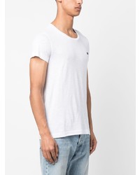 T-shirt à col rond blanc Tommy Hilfiger