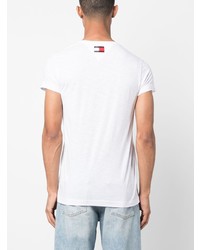 T-shirt à col rond blanc Tommy Hilfiger