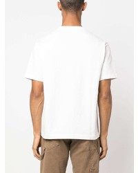 T-shirt à col rond blanc Norse Projects