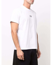 T-shirt à col rond blanc DSQUARED2