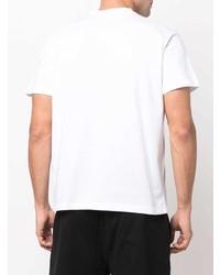 T-shirt à col rond blanc DSQUARED2