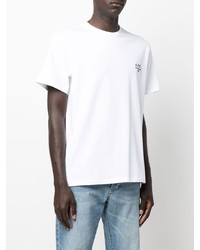 T-shirt à col rond blanc A.P.C.