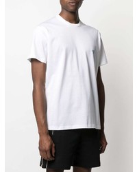 T-shirt à col rond blanc Low Brand