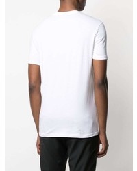 T-shirt à col rond blanc DSQUARED2