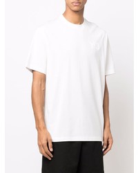 T-shirt à col rond blanc Y-3