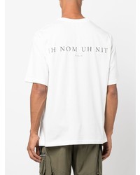 T-shirt à col rond blanc Ih Nom Uh Nit