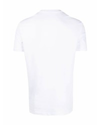 T-shirt à col rond blanc DSQUARED2