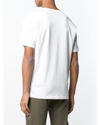 T-shirt à col rond blanc CP Company