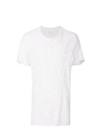 T-shirt à col rond blanc Lost & Found Ria Dunn