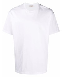 T-shirt à col rond blanc Low Brand