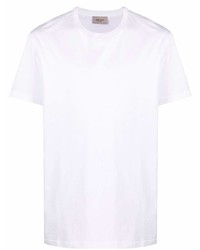 T-shirt à col rond blanc Low Brand