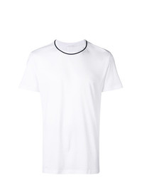 T-shirt à col rond blanc Low Brand