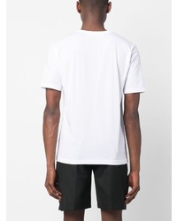 T-shirt à col rond blanc Séfr