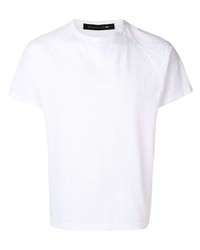 T-shirt à col rond blanc Mackintosh 0004