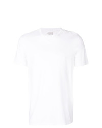 T-shirt à col rond blanc Maison Margiela