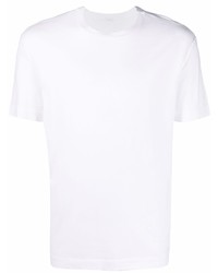 T-shirt à col rond blanc Malo