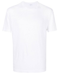 T-shirt à col rond blanc Malo