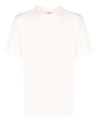 T-shirt à col rond blanc Man On The Boon.