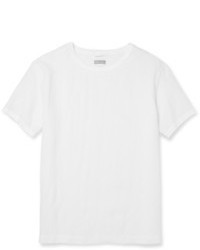 T-shirt à col rond blanc Margaret Howell