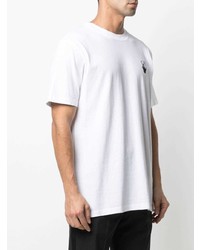 T-shirt à col rond blanc Off-White