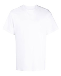 T-shirt à col rond blanc Martine Rose