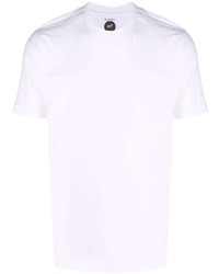 T-shirt à col rond blanc Mazzarelli