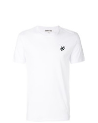 T-shirt à col rond blanc McQ Alexander McQueen