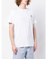 T-shirt à col rond blanc Michael Kors