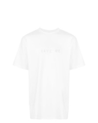 T-shirt à col rond blanc Misbhv