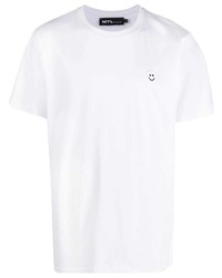 T-shirt à col rond blanc MTL STUDIO