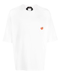 T-shirt à col rond blanc N°21