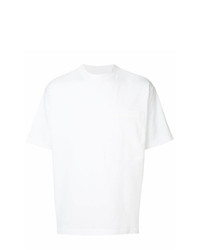 T-shirt à col rond blanc N. Hoolywood