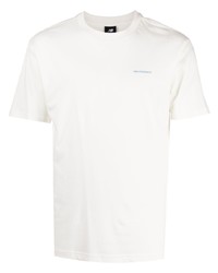 T-shirt à col rond blanc New Balance
