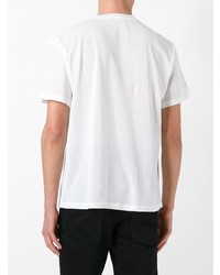 T-shirt à col rond blanc Stella McCartney