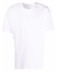 T-shirt à col rond blanc Nike