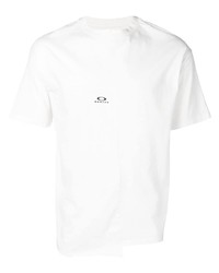 T-shirt à col rond blanc Oakley By Samuel Ross